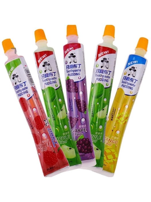 Жидкая конфета Toothpaste PUDDING 50г 21660 - фото 4905