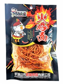 Соевая закуска Qiao Pi Dou курица с лапшой 40 гр 21527