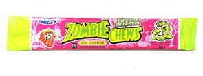 Кислая жевательная конфета Profisa Mega Zombie Sour Strawberry  20 г 21567