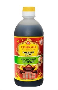 Соевый соус Синкас чесночно-острый 500 мл 21573