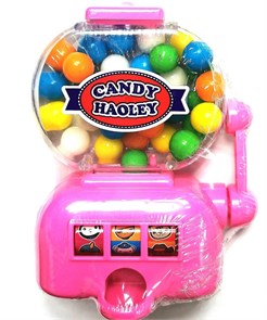 Жевательные конфеты с игрушкой Игровой автомат Candy Haoley 40гр 21588