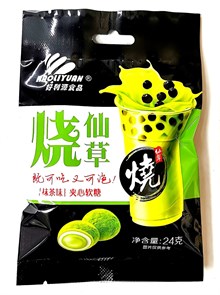 Жевательные конфеты Haoliyuan Buble Tea  матча 24гр 21595