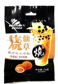 Жевательные конфеты Haoliyuan Buble Tea  вкус молочного чая 24гр 21596