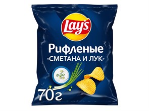 70Г ЧИПСЫ LAY'S МАКС СМЕТАНА/ЛУК 213921